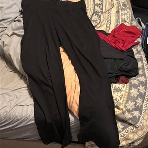 Old Navy Black Flare Leggings